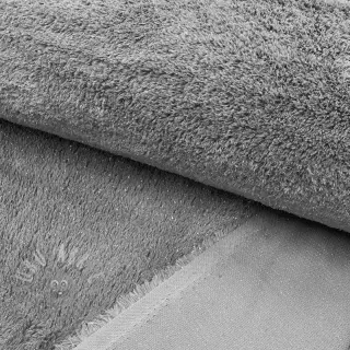 Tekoturkis LUREX SILVER grey