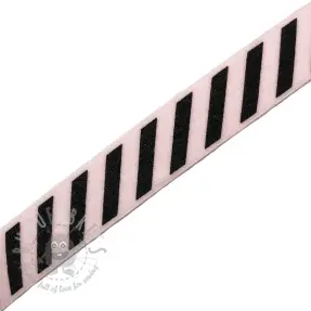 Reunustuskuminauha STRIPE 20 mm light pink