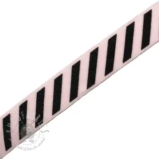 Reunustuskuminauha STRIPE 20 mm light pink
