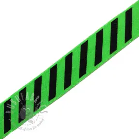 Reunustuskuminauha STRIPE 20 mm green