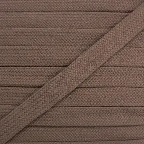 Bavlnená šnúra plochá 13 mm mauve