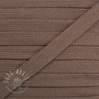 Puuvillanyöri litteä 13 mm mauve