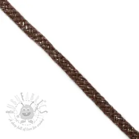 Lurex-nyöri 10 mm brown