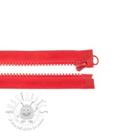 Vetoketju avattava 75 cm red