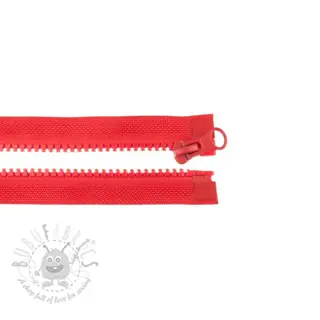 Vetoketju avattava 65 cm red