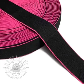 Sileä kuminauha 4 cm Rim fuchsia