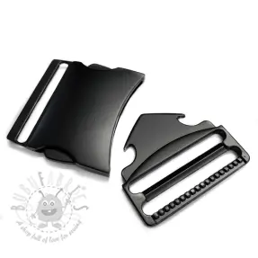 Metallisolki Kolmikärki 40 mm black