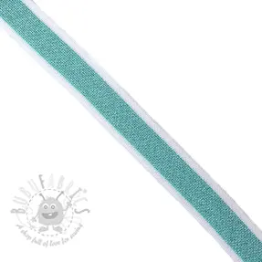 Punosnauha lemovací lampas LUREX mint