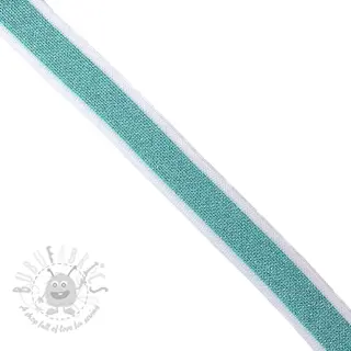 Punosnauha lemovací lampas LUREX mint