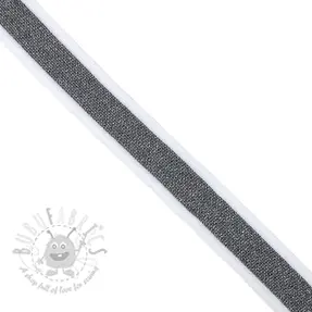 Punosnauha lemovací lampas LUREX grey