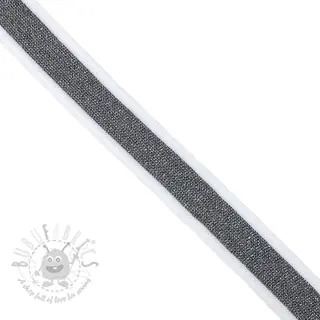 Punosnauha lemovací lampas LUREX grey