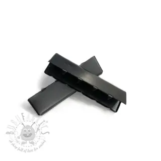 Metallipäätykappale 40 mm black