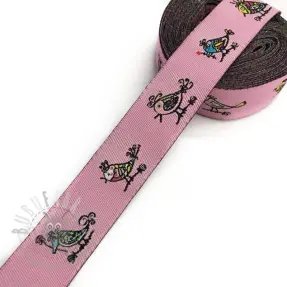 Nauha Birds pink