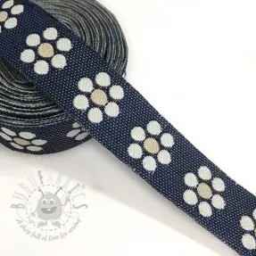 Nauha Jeans flowers beige