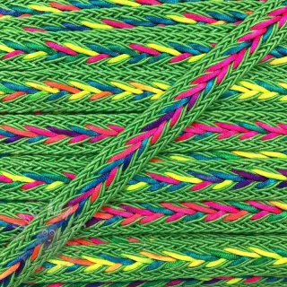 Polyesterinyöri punottu NEON lime
