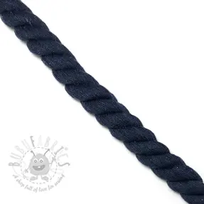 Puuvillanyöri kierretty 2,5 cm marine