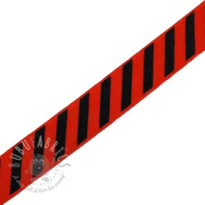 Reunustuskuminauha STRIPE 20 mm red