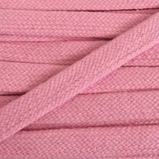 Bavlnená šnúra plochá 15 mm pink