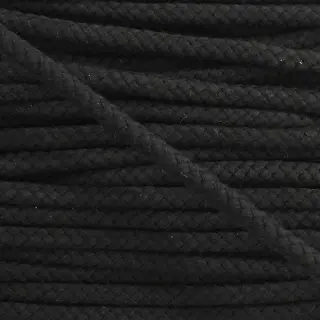 Bavlnená šnúra 8 mm black