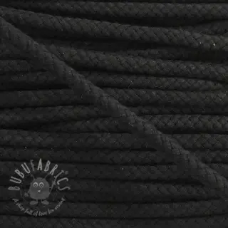 Puuvillanyöri 8 mm black