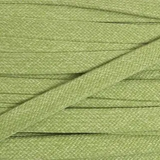 Bavlnená šnúra plochá 15 mm melange lime