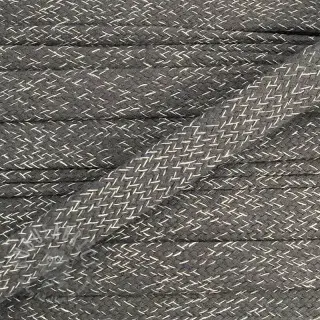 Puuvillanyöri litteä 15 mm melange grey