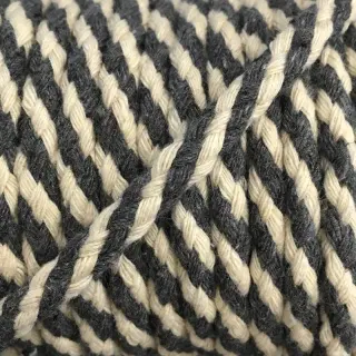 Bavlnená šnúra 5 mm grey ecru