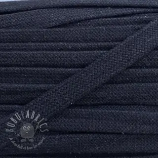 Puuvillanyöri litteä 15 mm dark blue