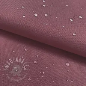 Tuulipukukangas vedenhylkivällä käsittelyllä old purple