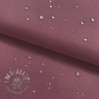 Tuulipukukangas vedenhylkivällä käsittelyllä old purple