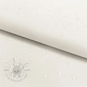 Tuulipukukangas vedenhylkivällä käsittelyllä off white