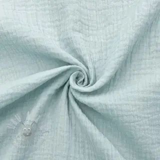Kaksinkertainen harsokangas/musliini baby blue