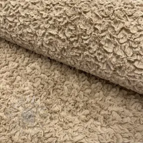 Tekoturkis Curly beige