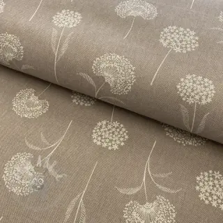 Sisustuskangas Linenlook Elegant dandelion taupe