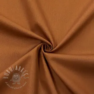 Puuvillapopliini dark cognac