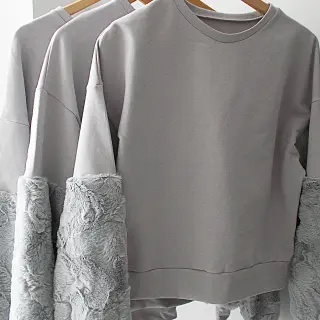 Umelá kožušina light grey