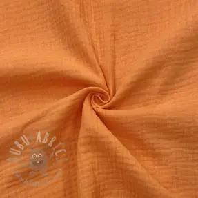 Kaksinkertainen harsokangas/musliini orange