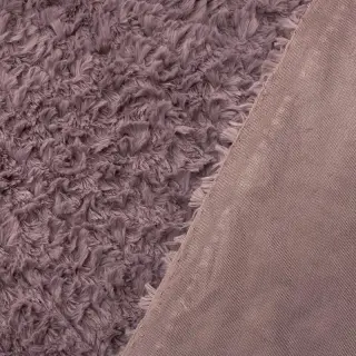 Umelá kožušina Curly mauve