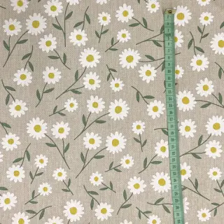 Dekoračná látka Linenlook Daisy sweet field