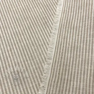 Pellava puuvillalla Lira medium stripe beige