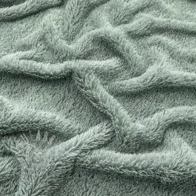 Tekoturkis LUREX SILVER old green
