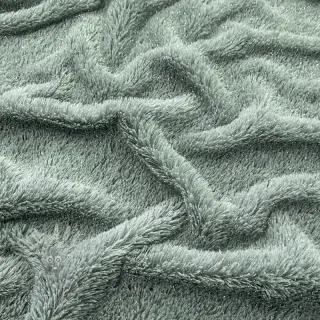 Tekoturkis LUREX SILVER old green