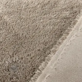 Tekoturkis LUREX SILVER taupe