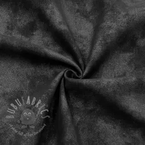 Vaatetuksen tekonahka FOIL black