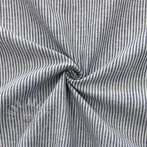 Pellava puuvillalla Lira medium stripe jeans