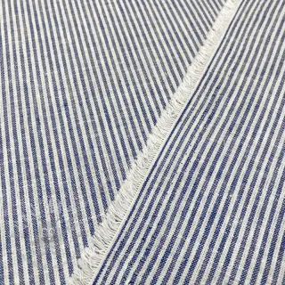 Pellava puuvillalla Lira medium stripe jeans