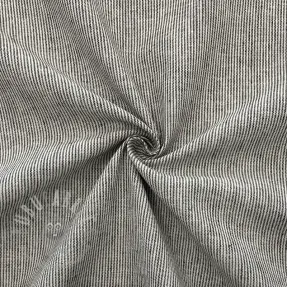 Pellava puuvillalla Lira mini stripe black