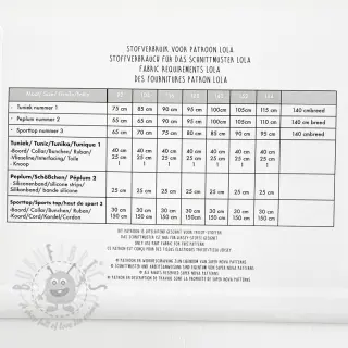 Ompelukaavat SUPERNOVA Lola