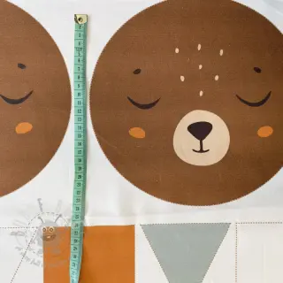 Sisustuskangas Kids room deco PANEL linenlook digital print