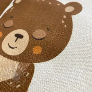 Sisustuskangas Kids room deco PANEL linenlook digital print